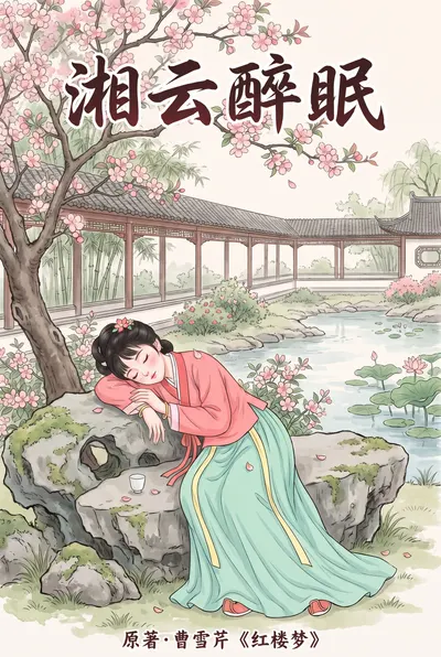 湘云醉眠