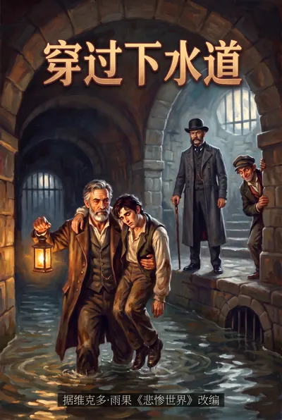 穿过下水道