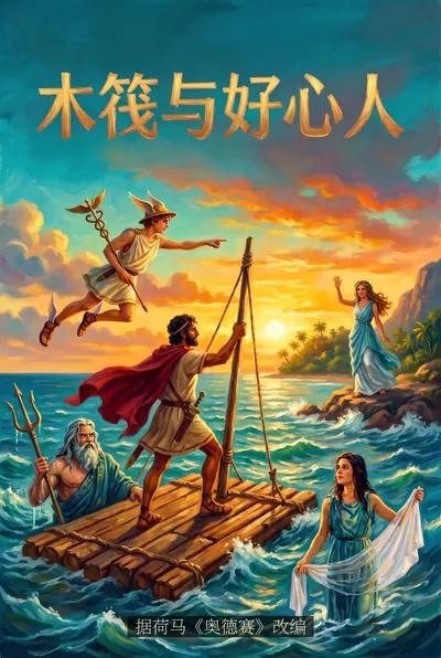 木筏与好心人