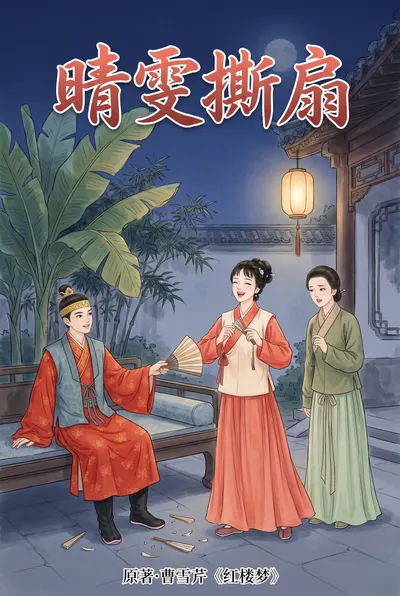 晴雯撕扇