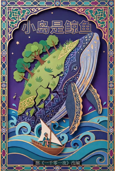 小岛是鲸鱼