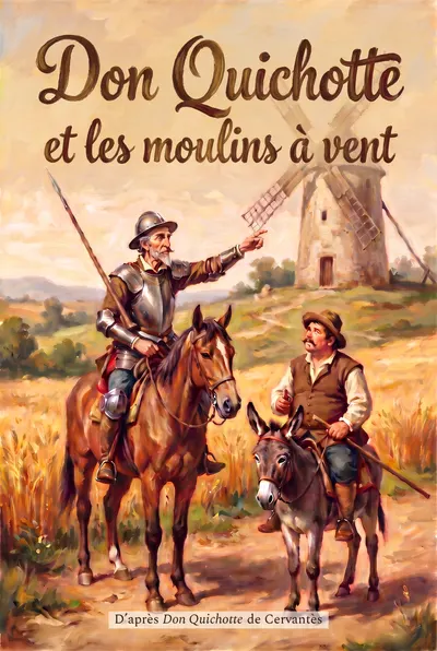 Don Quichotte et les moulins à vent