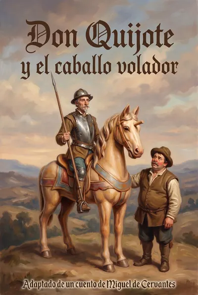 Don Quijote y el caballo volador